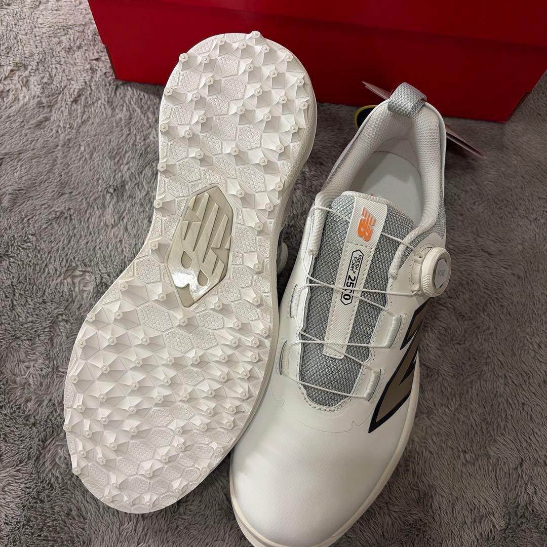 ニューバランスゴルフ X2500 v4 SL ボア Boa スパイクレス