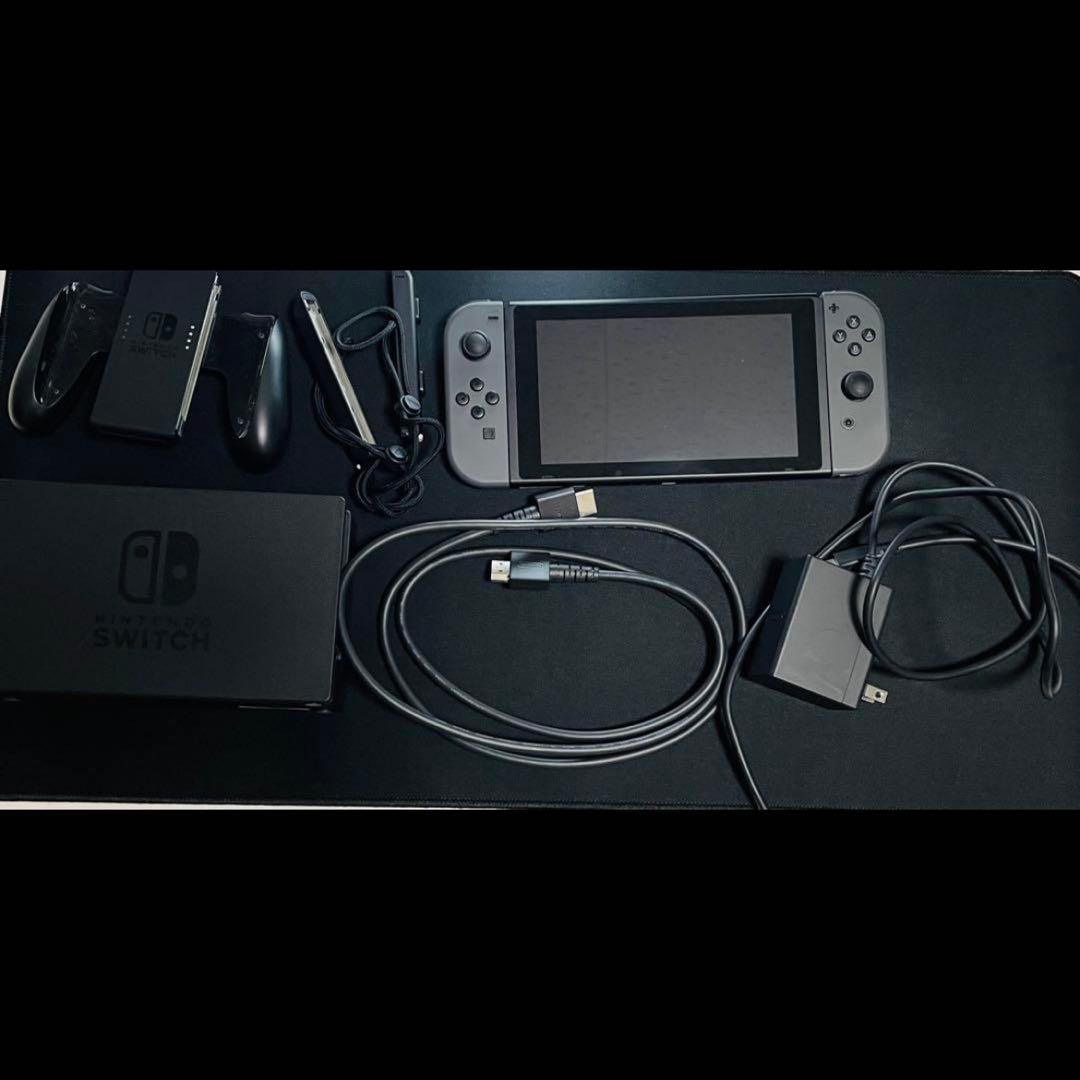 Nintendo Switch グレー 本体 付属品付き
