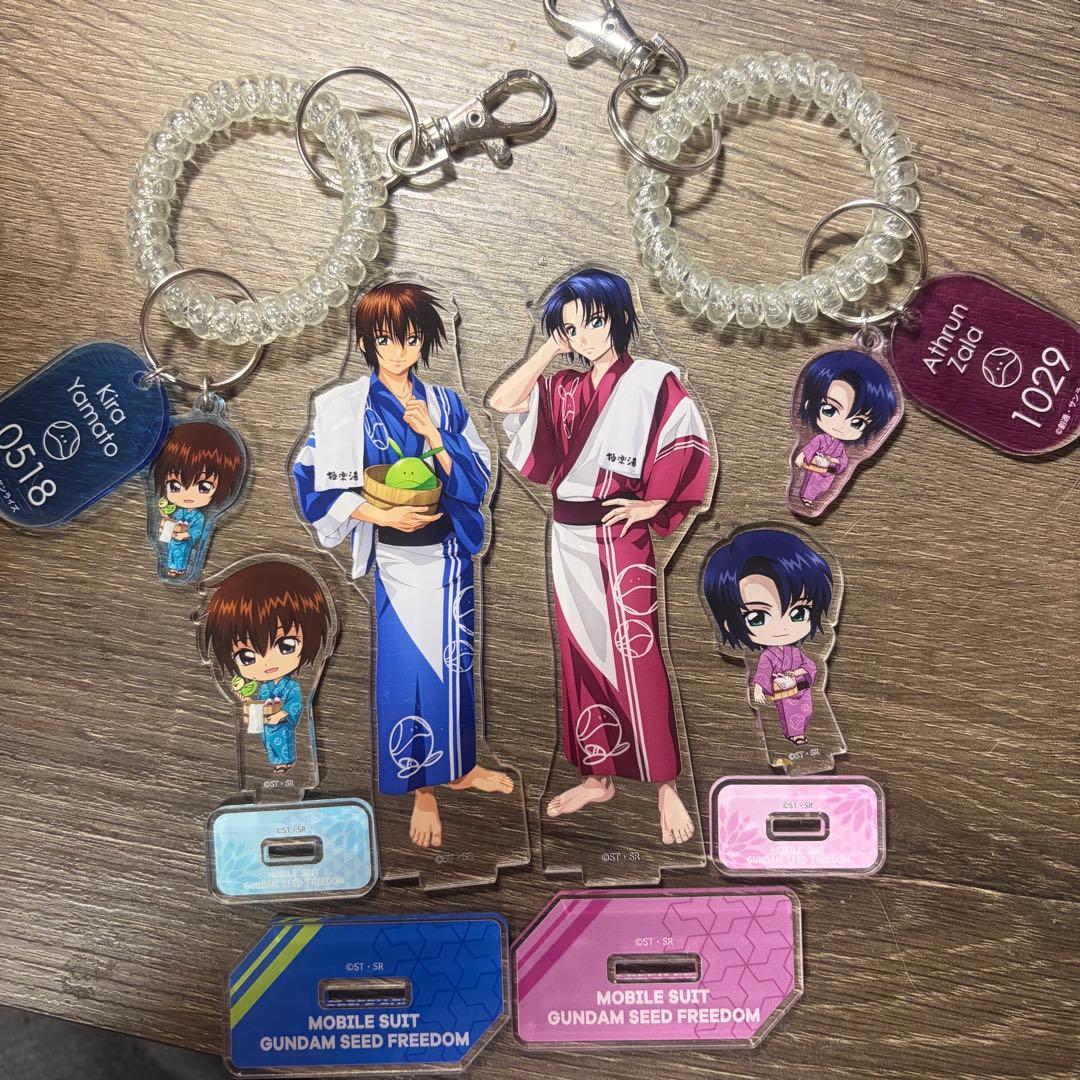 ガンダムSEED FREEDOM キラ アスラン 極楽湯