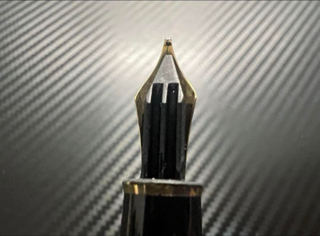 美品 144 M ブラック 中白 モンブラン 万年筆