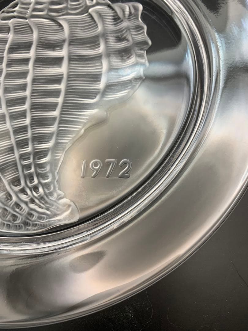 希少！ラリック Lalique 1972 ラリック イヤープレート