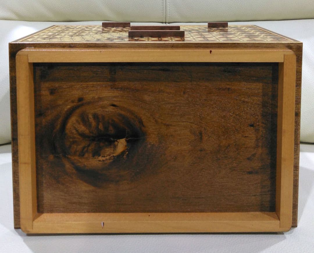 未使用　伝統工芸品　箱根寄木細工　つゆき　小箪笥　和箪笥　小物入れ　引き出し