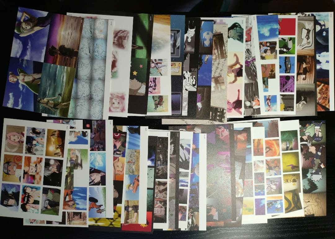 NARUTO疾風伝 ポストカード 10周年数量限定 32枚セット