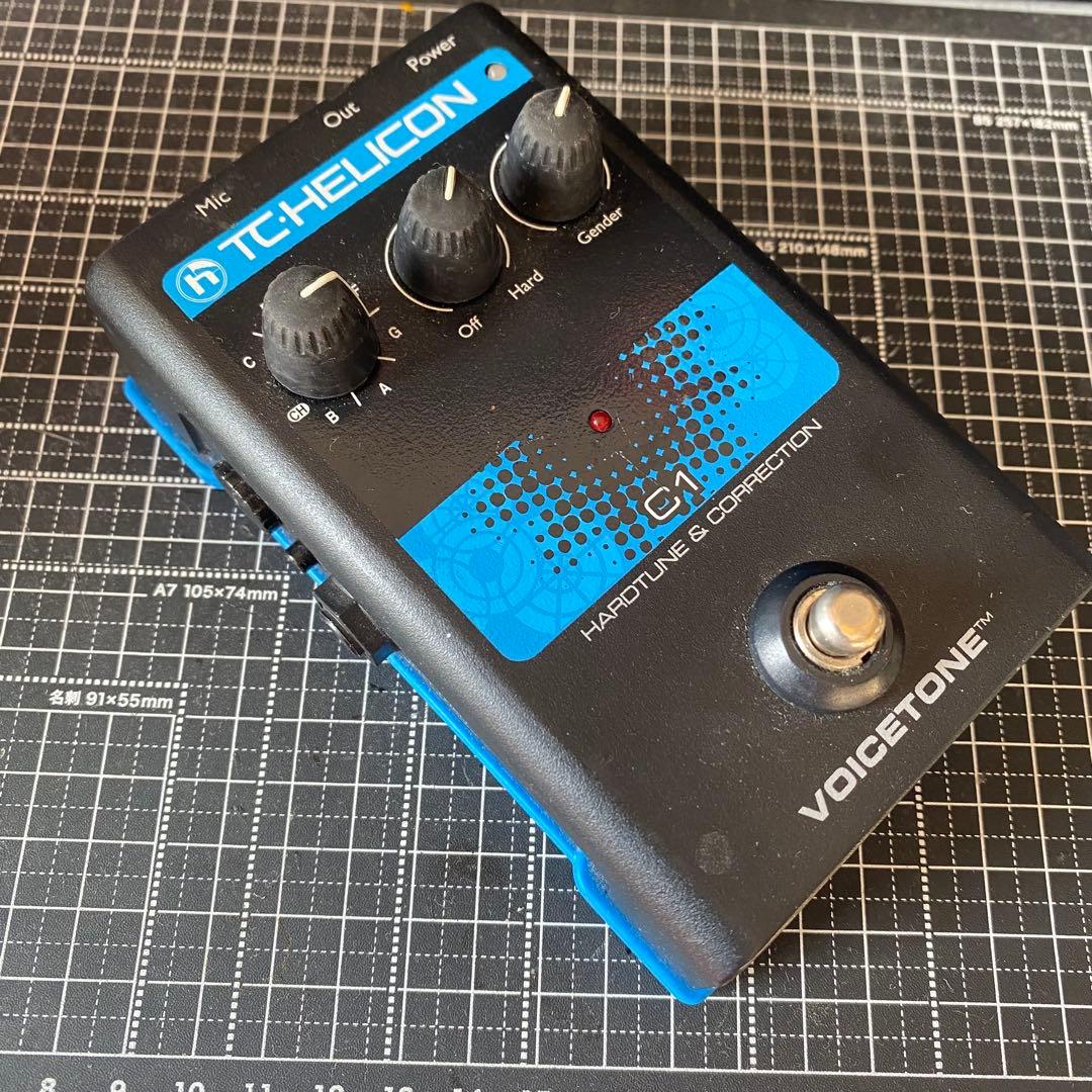 TC-HELICON Voicetone C1ボーカルエフェクターオートチューン