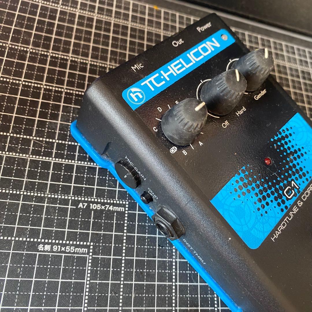 TC-HELICON Voicetone C1ボーカルエフェクターオートチューン