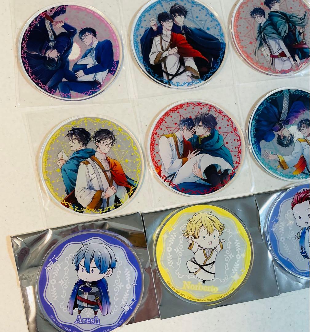 異世界の沙汰は社畜次第 アニメイトグラッテ コースター 全12種コンプ