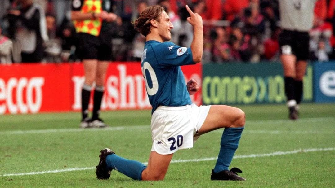 【選手支給品】F・トッティ ＃２０ イタリア代表 ２０００（H）