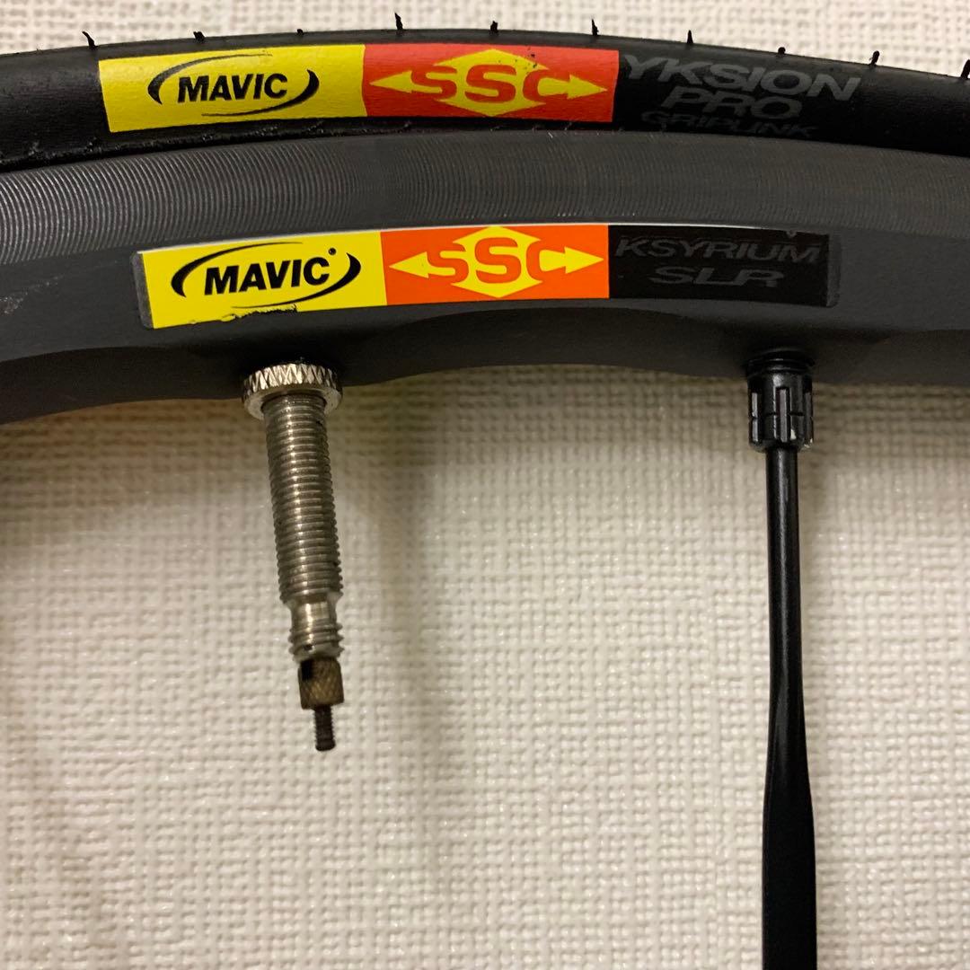 閃*光様 【現状品】MAVIC マヴィック 自転車 ホイール バック付き ロード