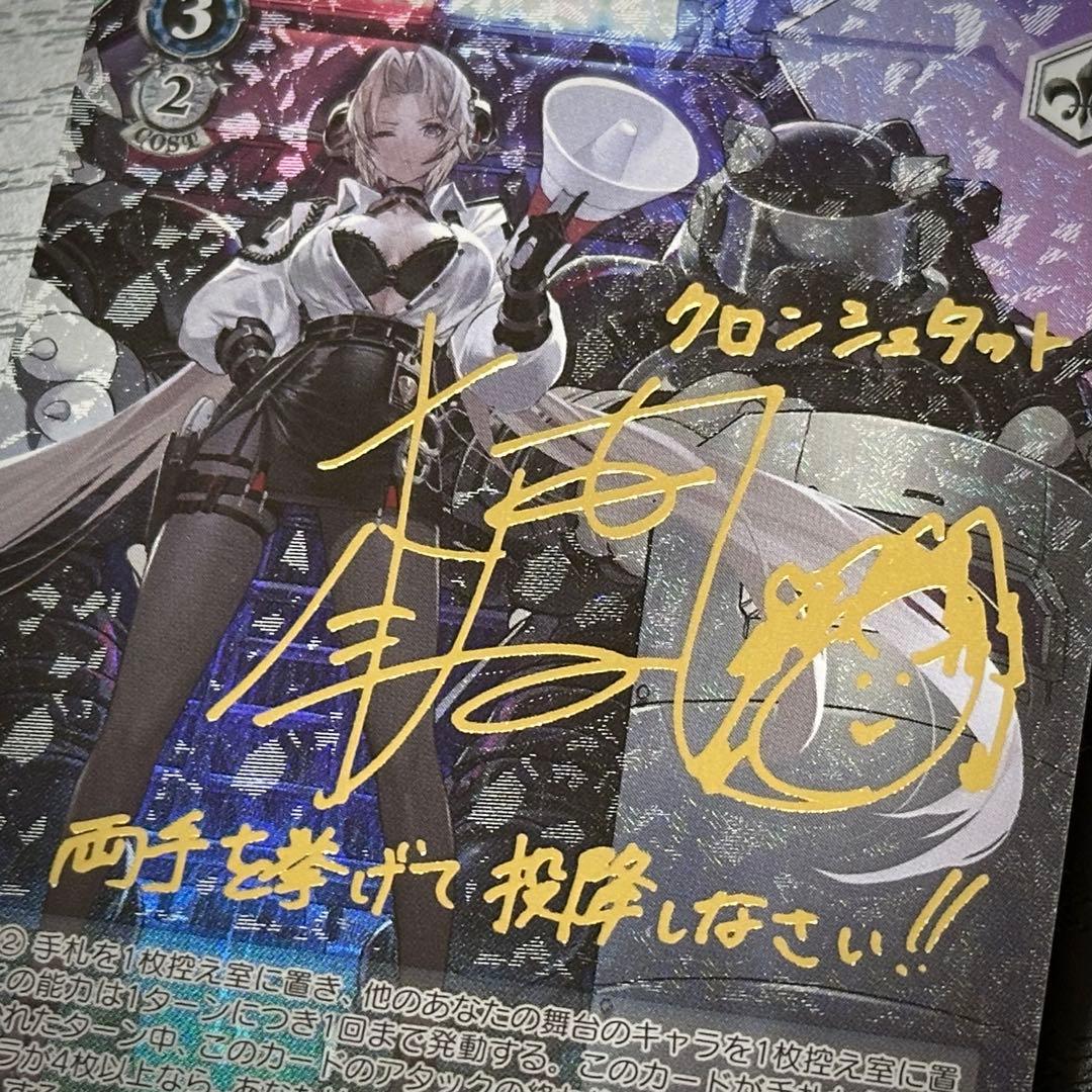 WS クロンシュタット SP サイン