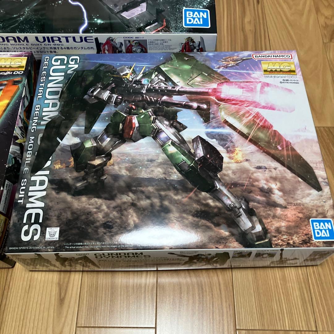 MGガンダムデュナメス ガンダムキュリオス ガンダムヴァーチェ セット バンダイ