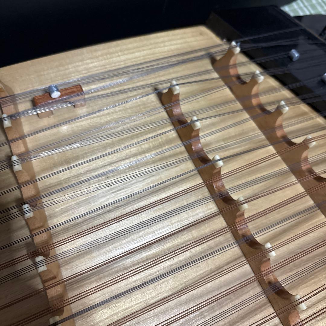 ハンマーダルシマー　ヤンチン　洋琴　お琴　中国楽器　弦楽器　ハードケース　ハープ