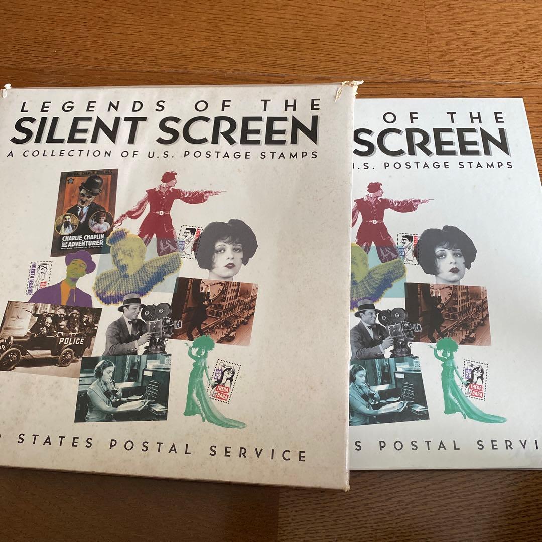 レジェンドオブザサイレントスクリーン切手