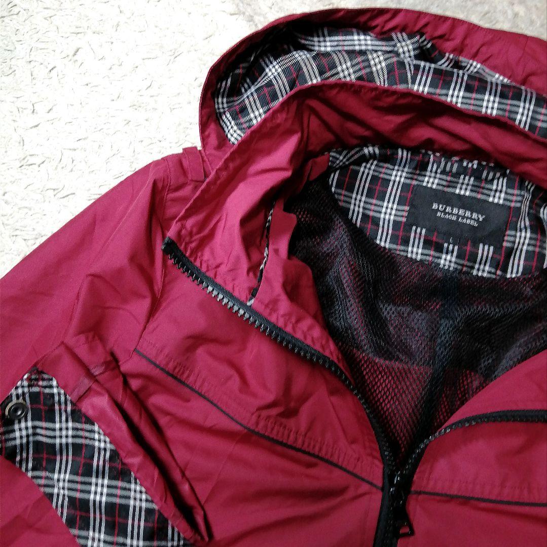 ★バーバリーブラックレーベル★ジップアップフードジャケット L ゴルフ フーディ