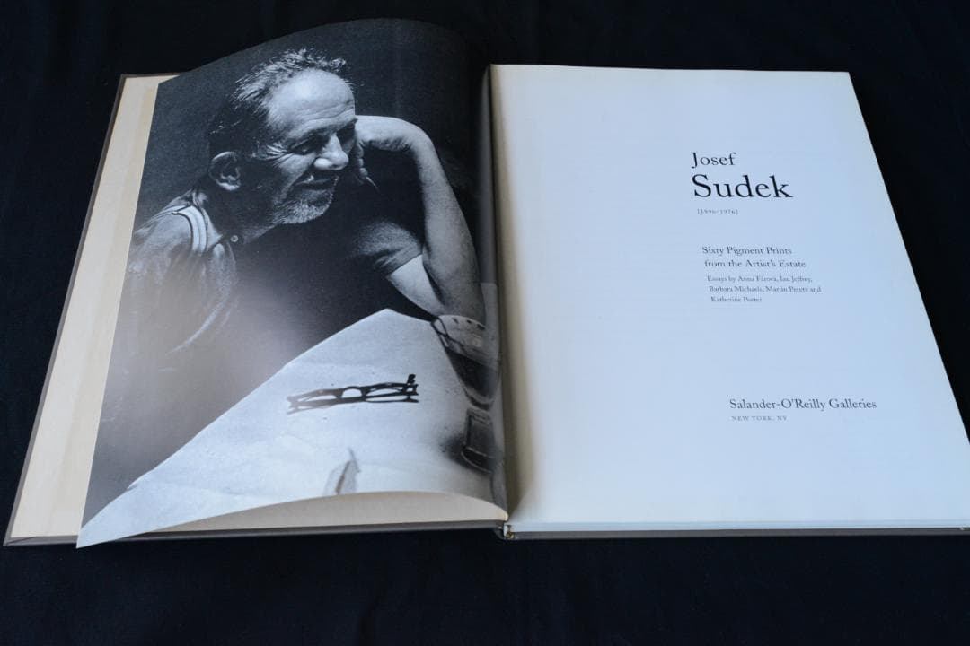 【Josef Sudek: Pigment Prints】★新品・未読品・美本