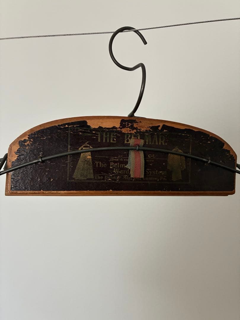 The Belmar ハンガー　ヴィンテージ　アンティーク　什器　古着　USA