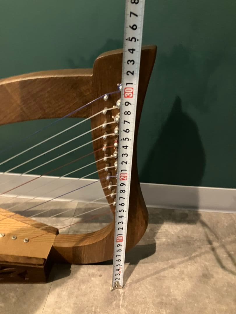 【ベビーハープ　12弦】アンティーク