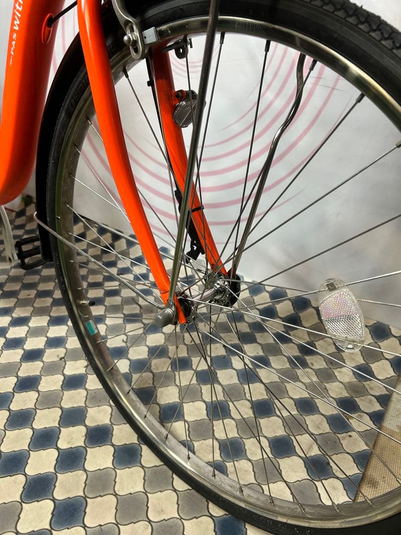 No.625 YAMAHA PAS With 26インチ PA26W整備済み