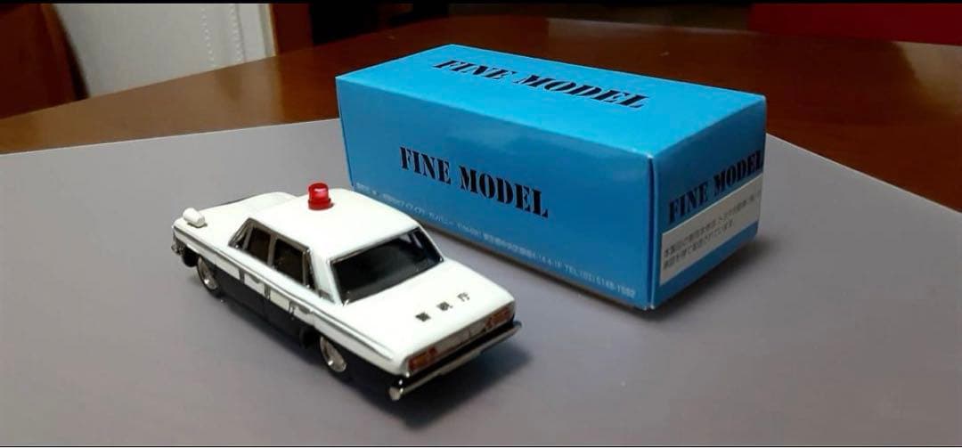 アンチモニー　ファインモデル　トヨペットクラウン　1967年式パトカー　1/43