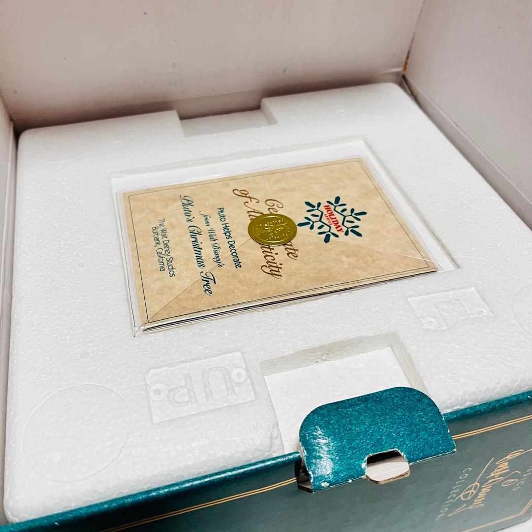 ディズニー　wdcc フィギュア　プルート　クリスマス