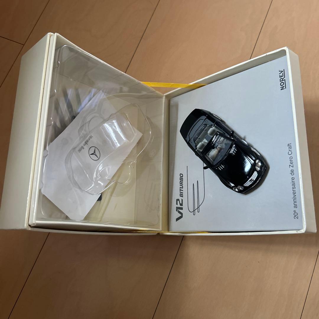 【即購入ok!!】メルセデスベンツSL65 20周年504台限定ミニカー