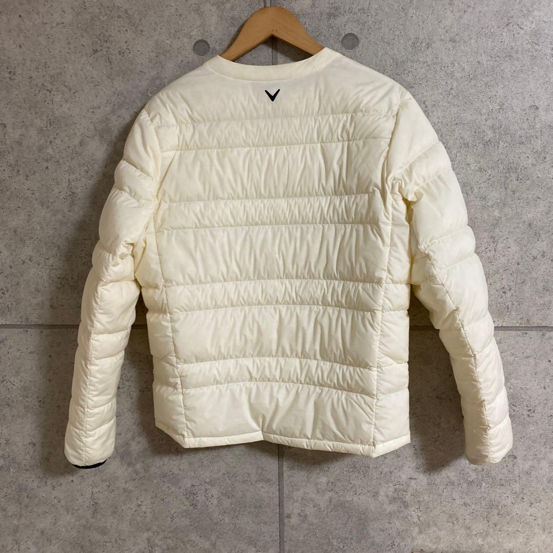 正規品　定価20,900 キャロウェイ　ライトダウン　撥水ブルゾン　ホワイト系