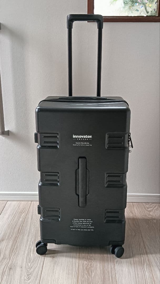 Innovator IW66 キャリーケース　スーツケース　75L ブラック　黒