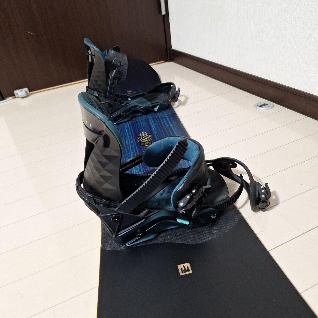 スノーボードセット　ナイデッカースコア149 サロモンミラージュS-M サイズ