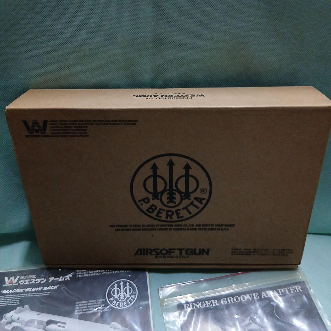 ウエスタンアームズ　ガス　ベレッタ　クーガーF　M8045　説明書付き