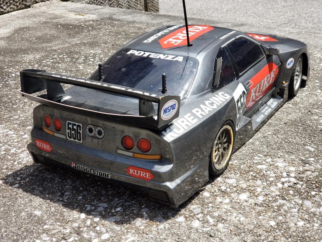 ⭐大幅限定割引・KURE NISMO GT-R 556 1/8RCセット