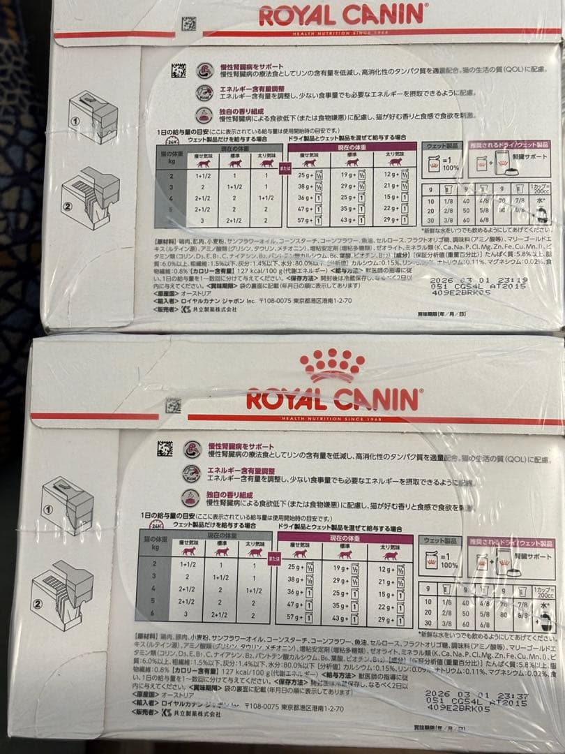  CANIN 腎臓サポート 85g×12個✖️4箱