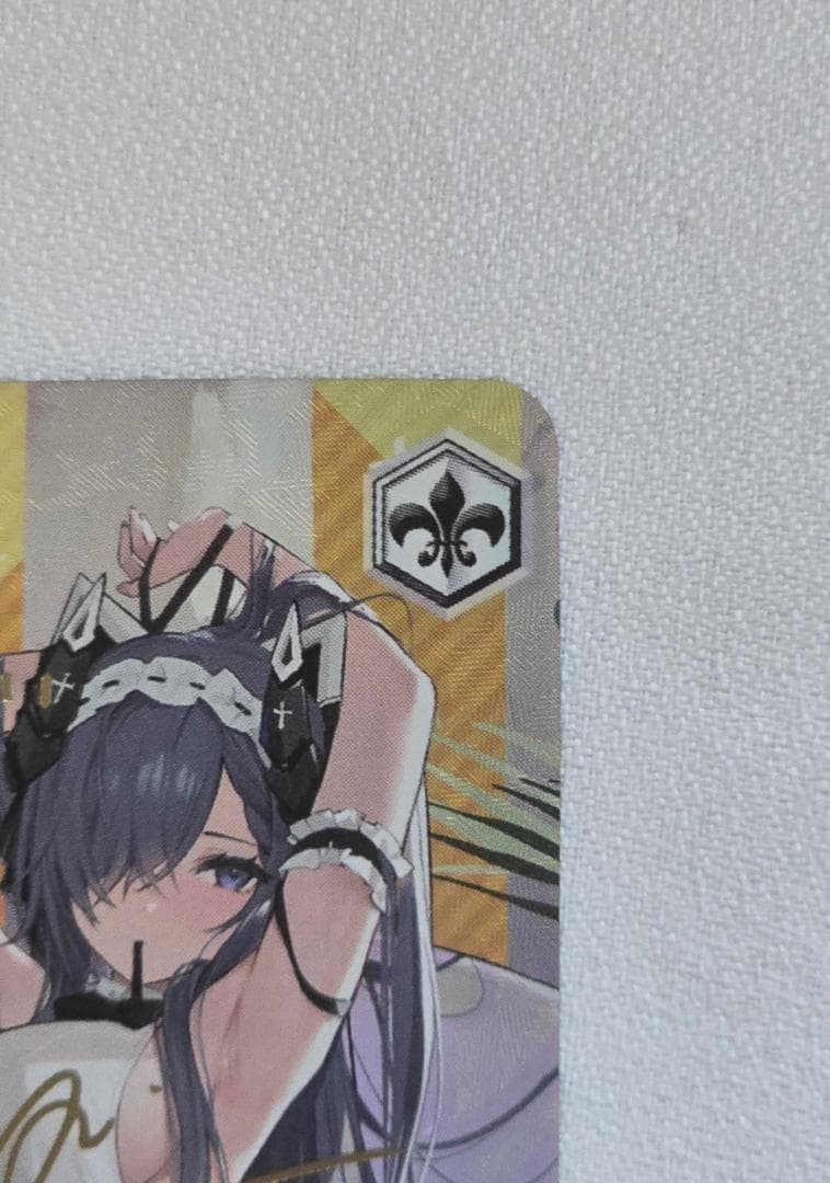 ヴァイスシュヴァルツ　アウグスト・フォン・パーセヴァル SP サイン