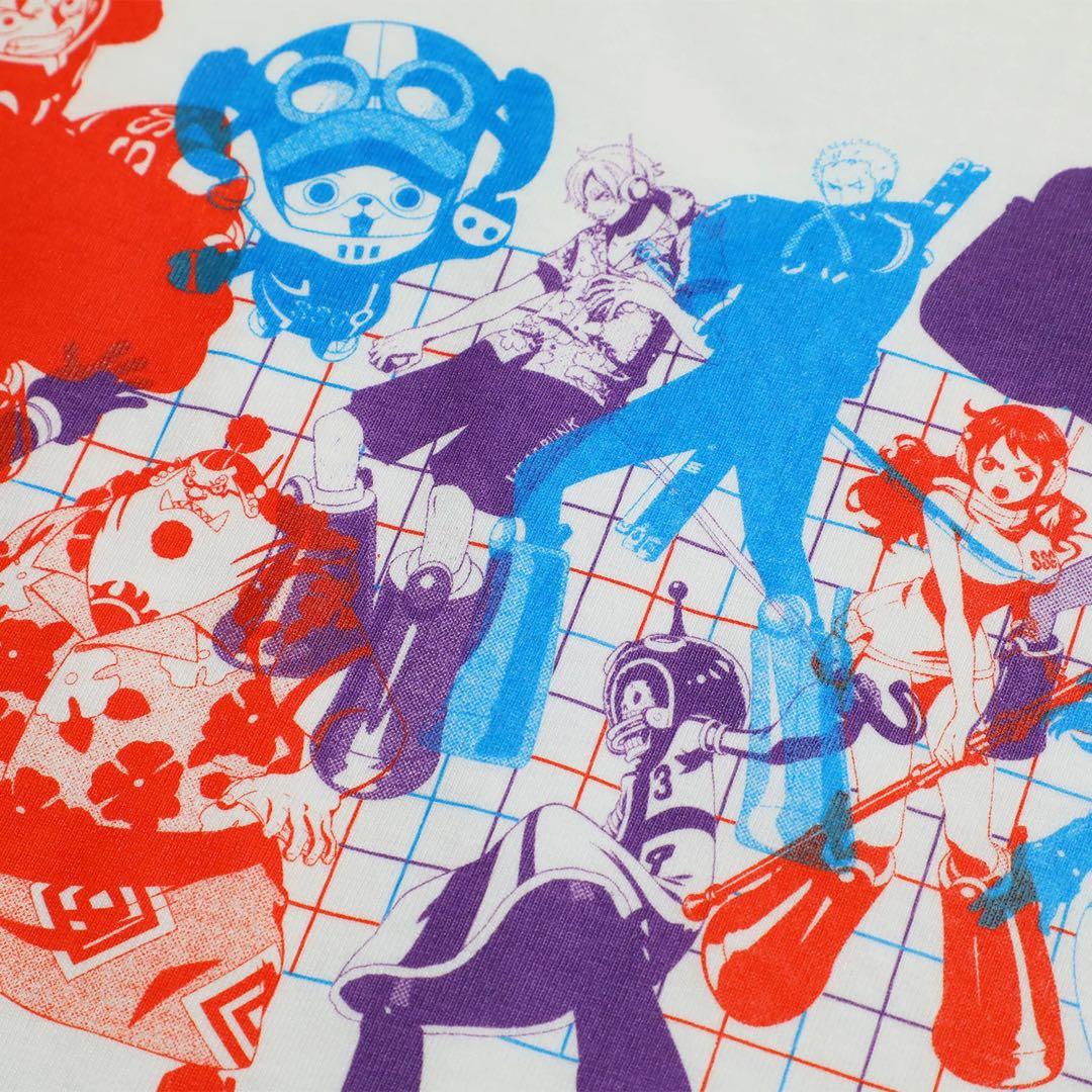 ONE PIECE DAIMARU梅田限定 ヴィンテージTシャツ ホワイト