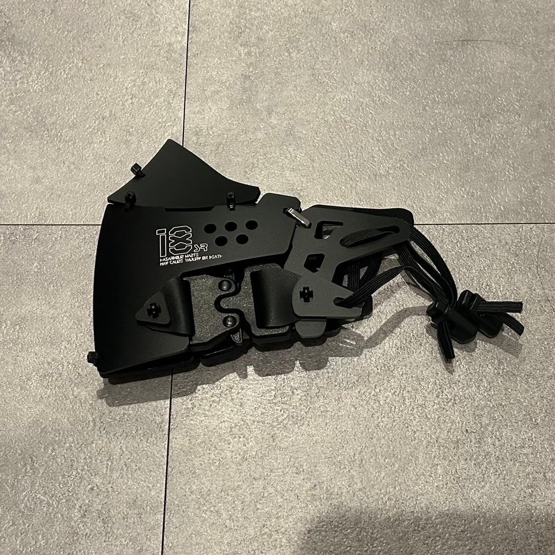 【中央町戦術工芸】装甲マスクユニットmk18SR black Mサイズ