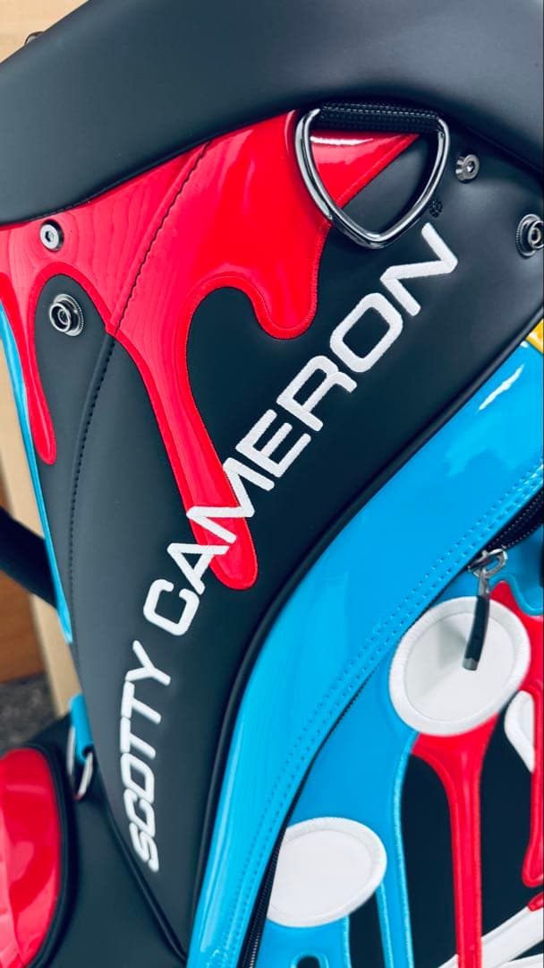 SK様お取引　限定品　2025 ツアーバック　ペイント　ドリップ