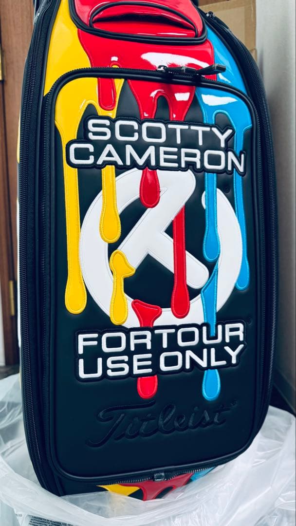 SK様お取引　限定品　2025 ツアーバック　ペイント　ドリップ