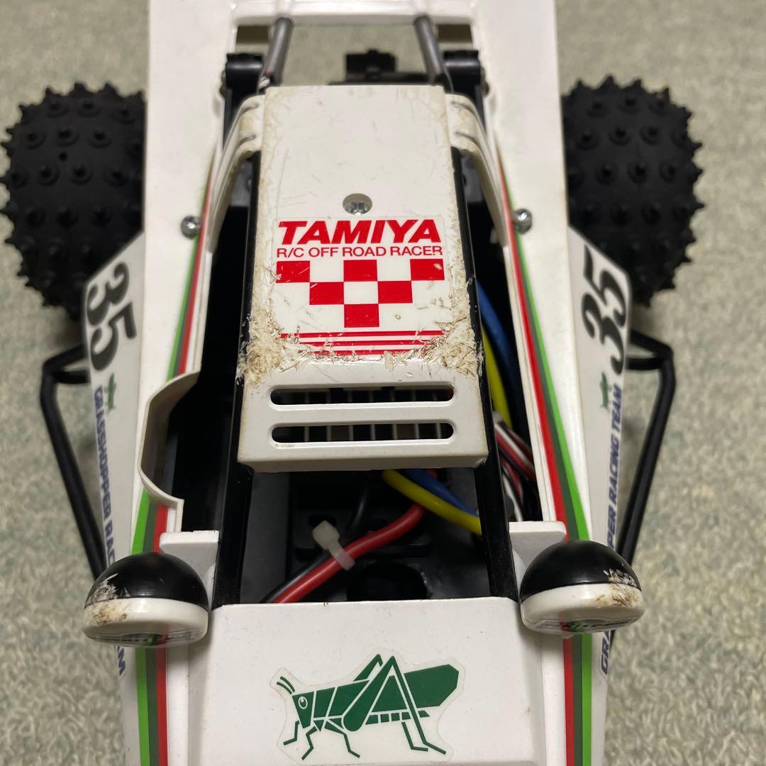 タミヤ　グラスホッパー　カスタム　メカ、プロポ付