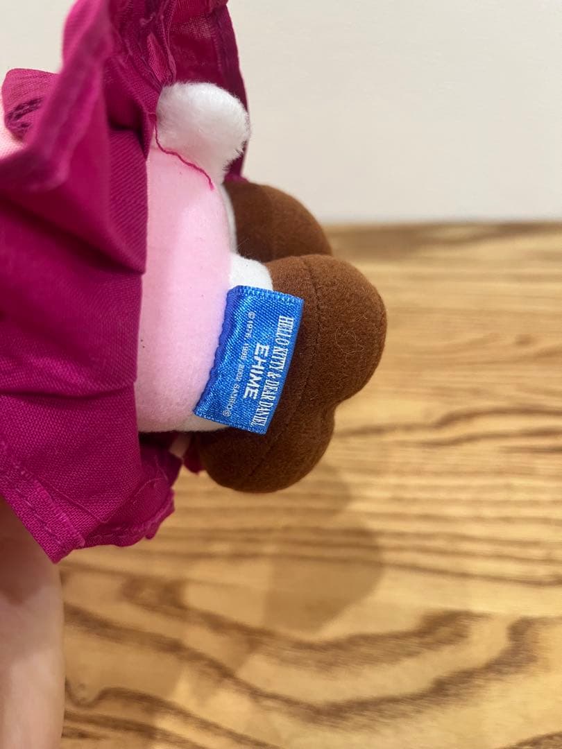 愛媛限定 ハローキティ ぬいぐるみ　ご当地　平成レトロ　タグ付き　着物　袴　レア