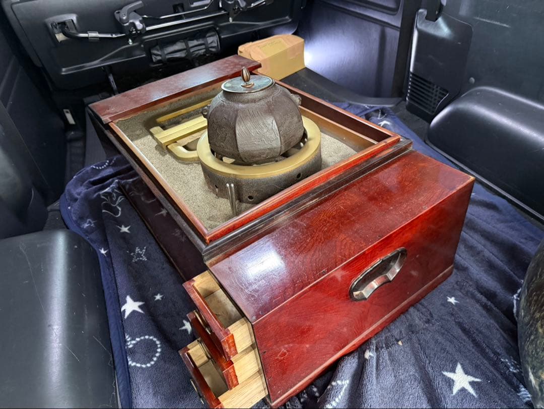 【高級】長火鉢本体のみ　横幅130