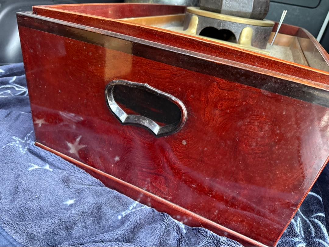 【高級】長火鉢本体のみ　横幅130