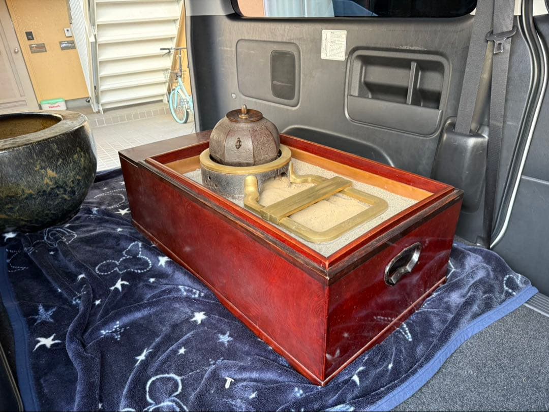 【高級】長火鉢本体のみ　横幅130