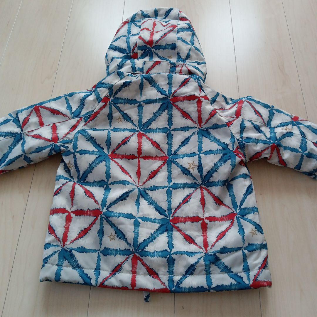 新品　未使用　nima 幾何学模様 ジャケット＆パンツ　スキーウエア　100㌢