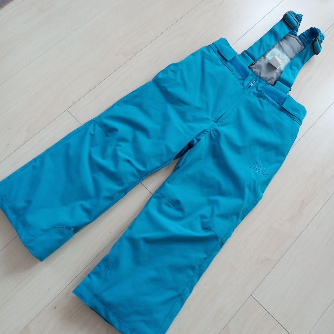 新品　未使用　nima 幾何学模様 ジャケット＆パンツ　スキーウエア　100㌢
