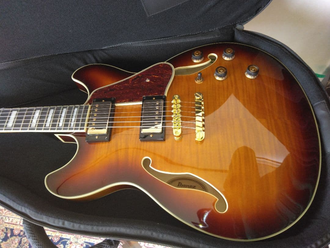 米*栖様 アイバニーズセミアコースティック ギター AS93FMーVSL 5Bー