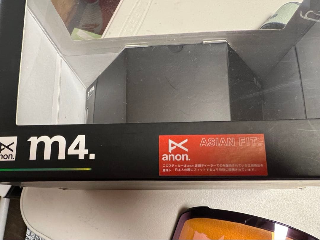 ANON m4 ゴーグル　スペアレンズ無し　フェイスマスク付き
