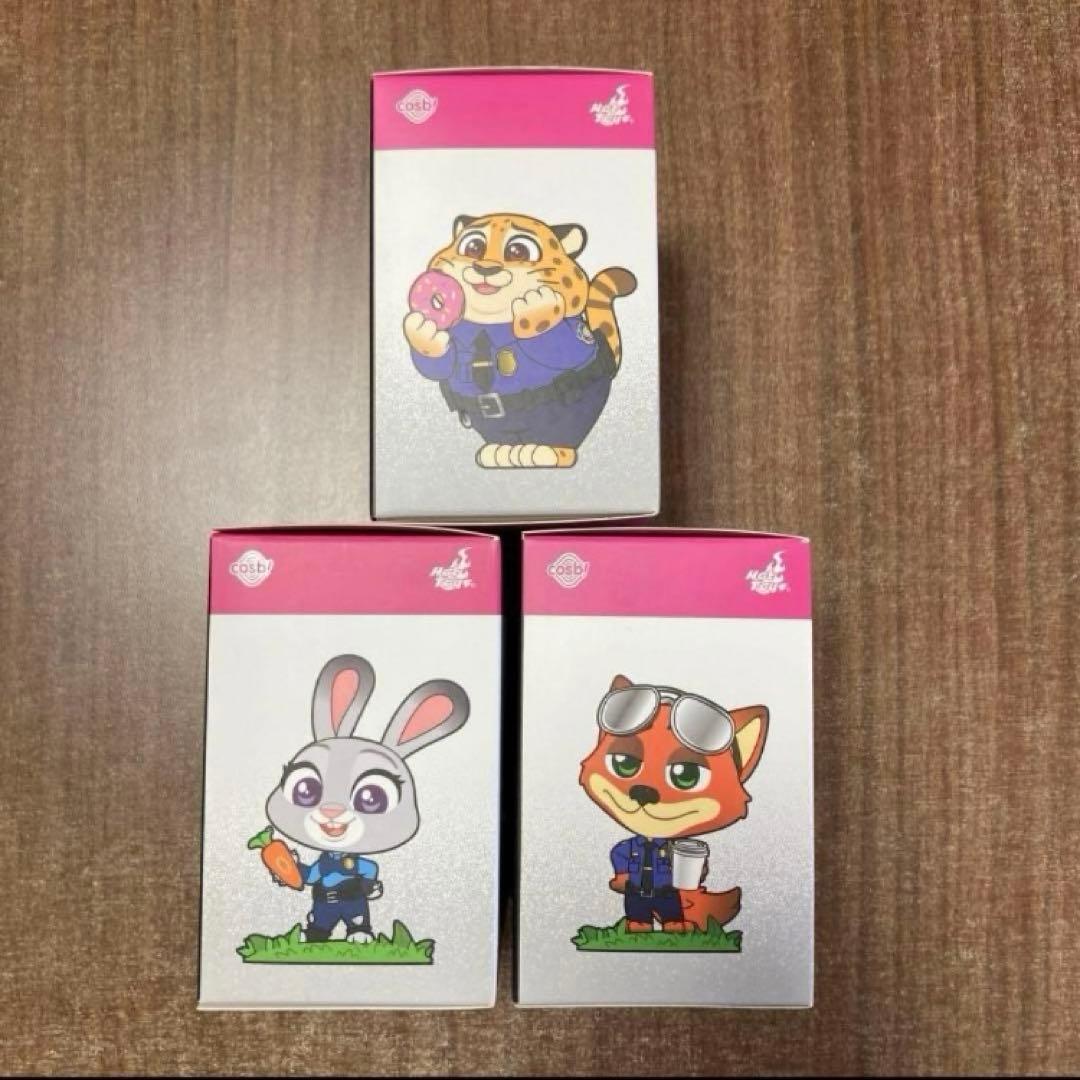 ズートピア　コスビ　ジュディ　ニック　クロウハウザー　フィギュア