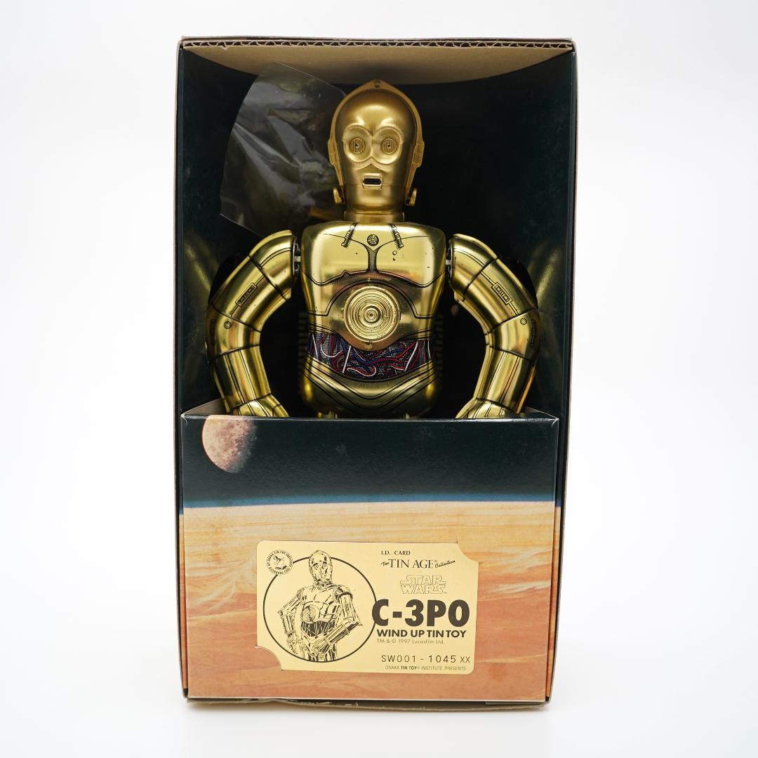大阪ブリキ STAR WARS C-3PO WIND UP TIN TOY