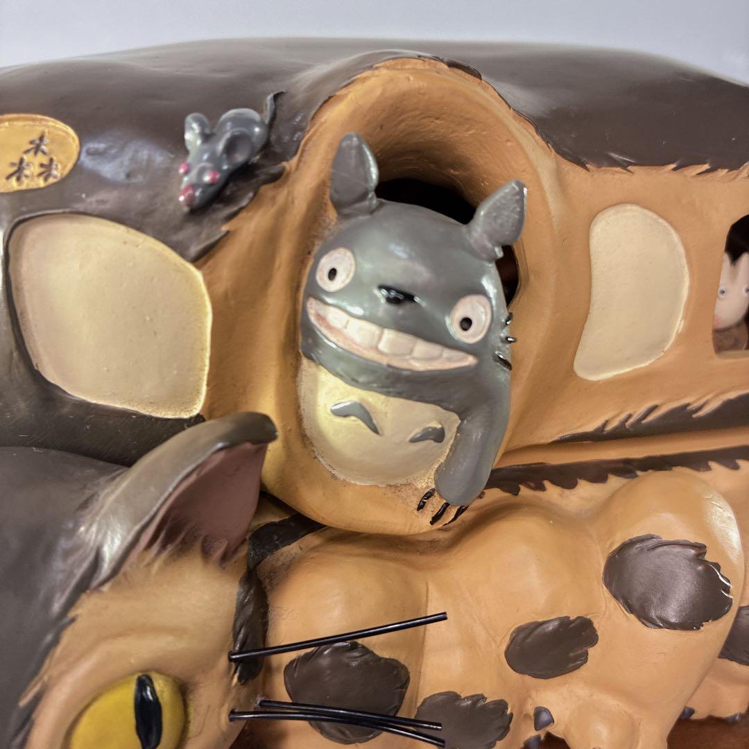 【極美品】となりのトトロ ネコバス オルゴール 小物入れ スタジオジブリ即購入可