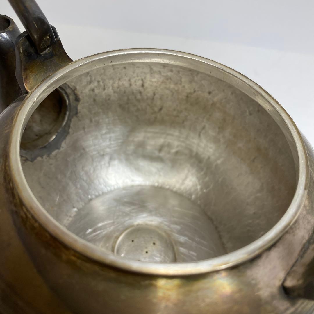 純銀刻印　銀瓶 402g トウオ　東さ7-0330☆2F