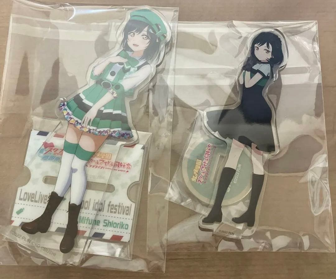 ラブライブ 虹ヶ咲 三船栞子 アクリルスタンド 6点 まとめ売り