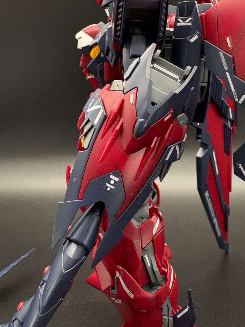 MG 1/100 ガンダムエピオン EW 成形色シャドウ吹き半光沢トップコート